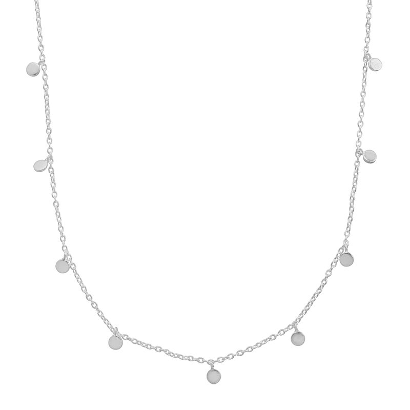 Silpada .925 Sterling Silver Chain Necklace for Women, Adjustable Station, Jewelry Gift Ideas, 'Silver Lace', 18" - Image 1